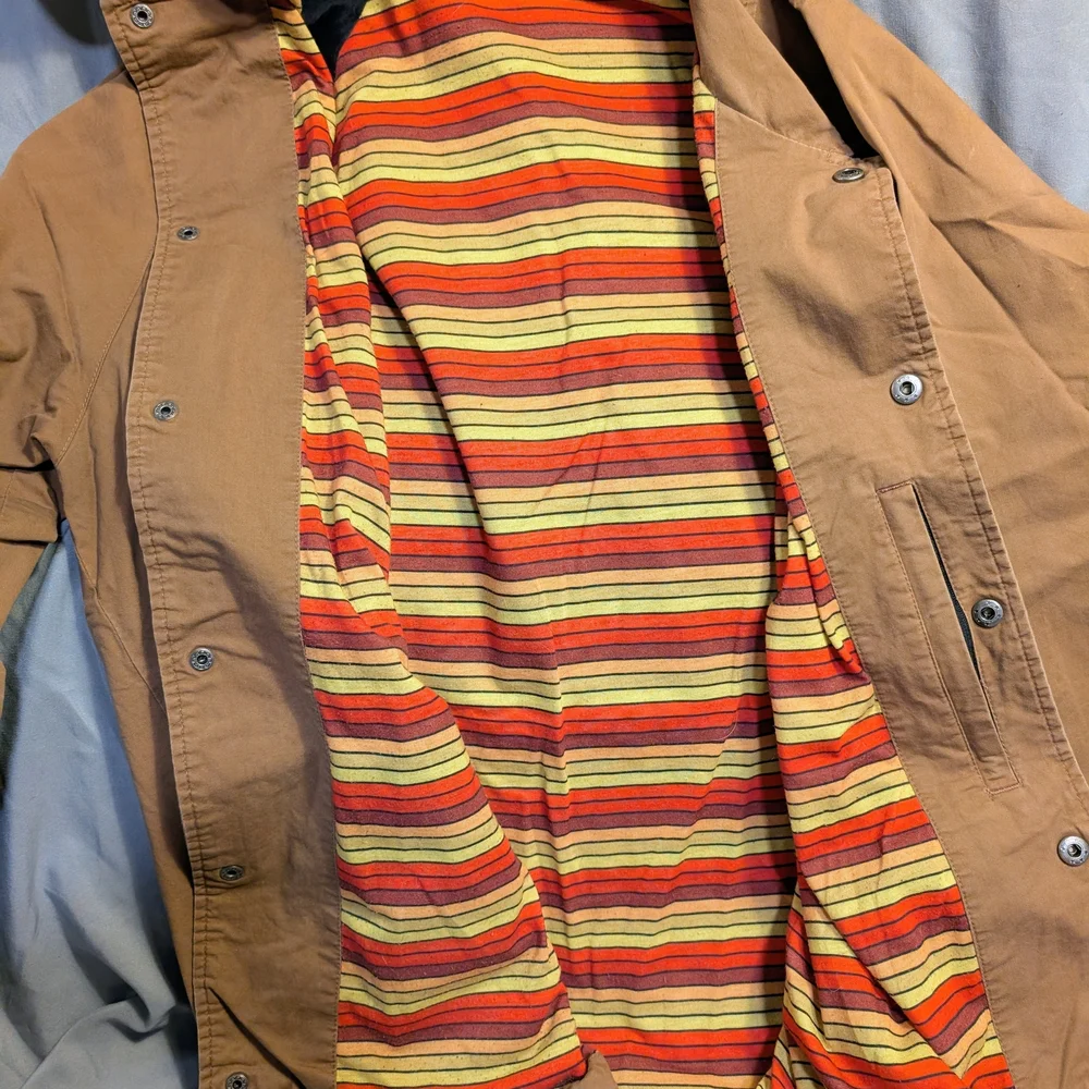 Grassroots California Hooded Button-Up Shirt Jacket – Men’s XL - Picture 8 of 13